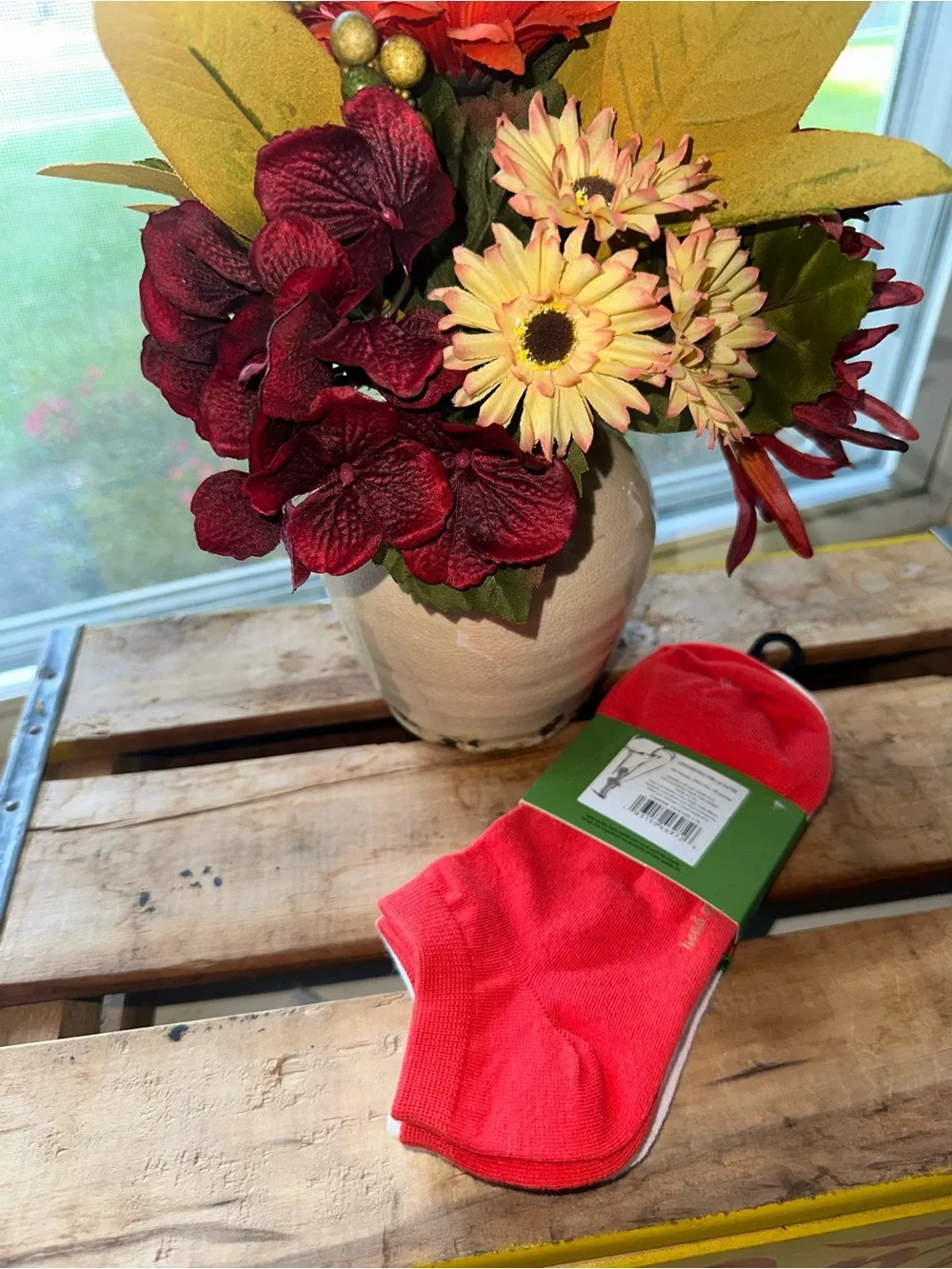 Kate Spade - 3 Pair Low-Cut Socks - Pink Strawberry, White, and Red - New